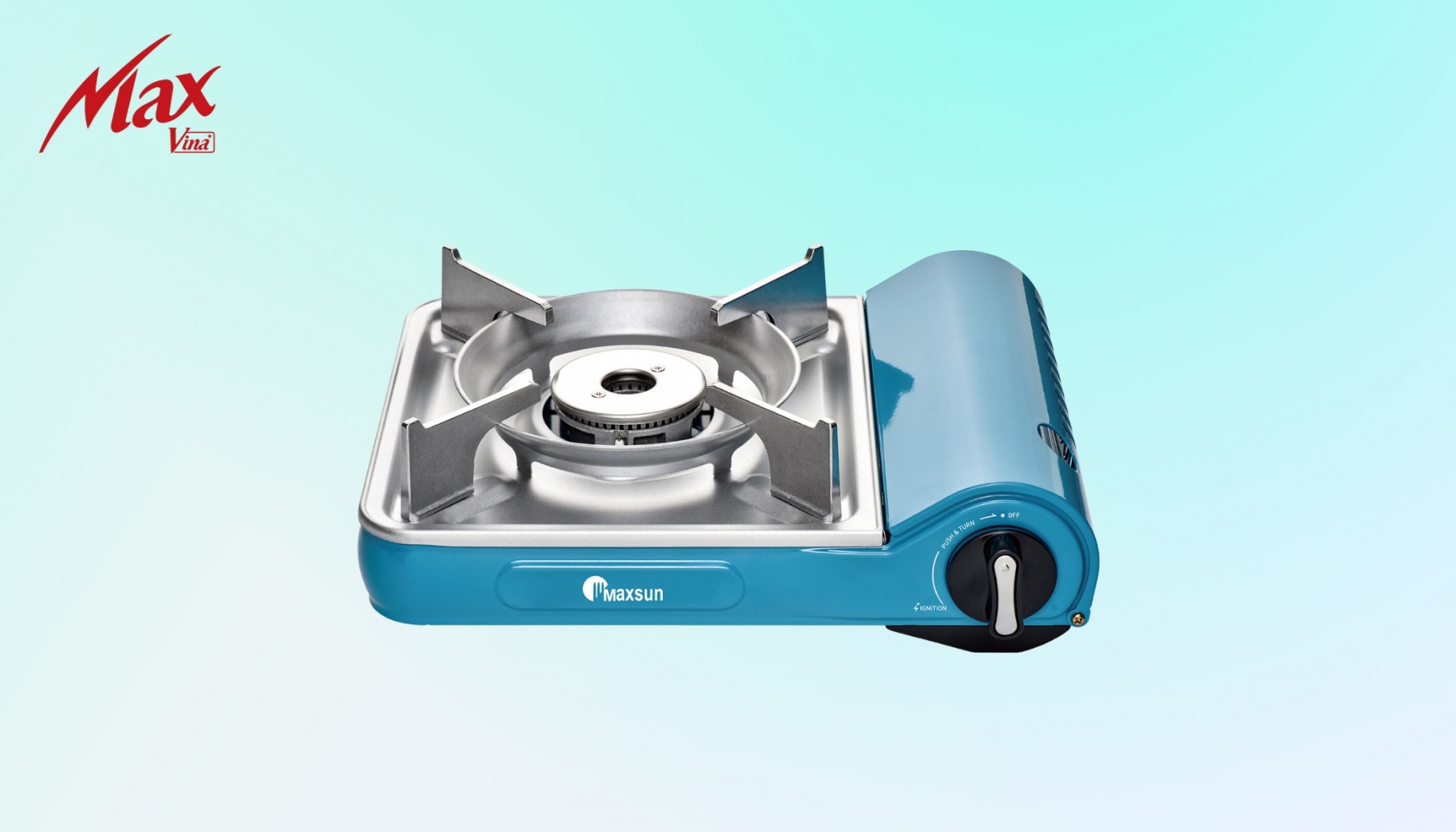 Bếp ga mini inox giá rẻ Maxsun MS-N6000R
