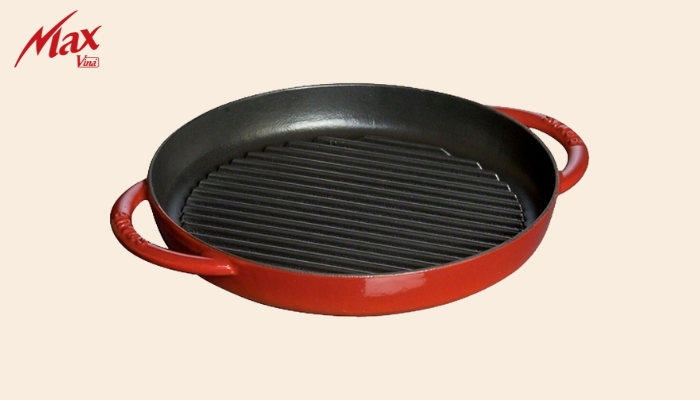 Chảo gang nướng thịt Staub