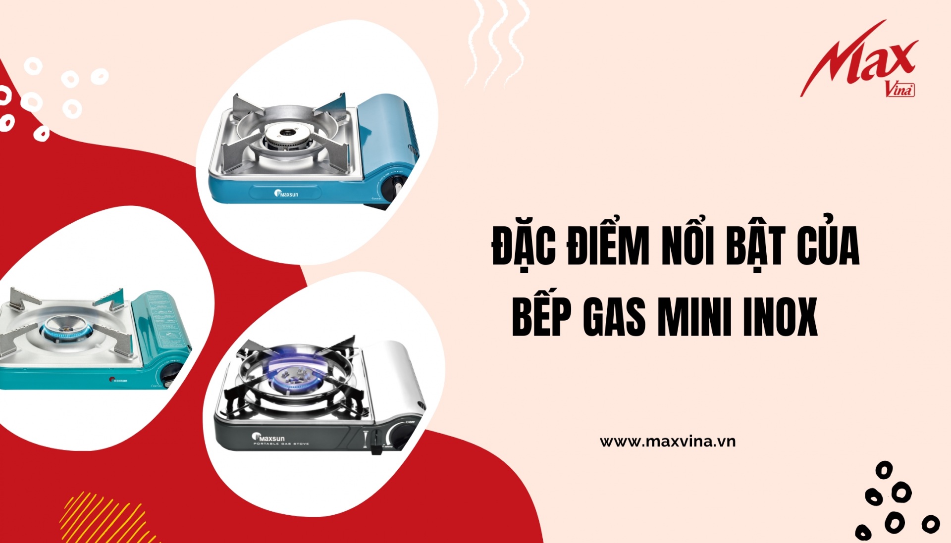 Đặc điểm nổi bật của bếp ga mini inox