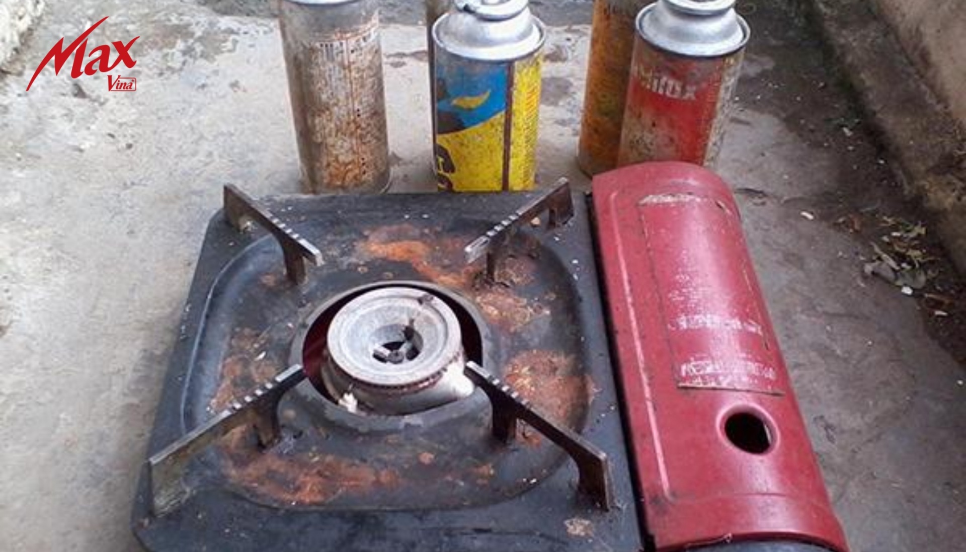 Không sử dụng bếp ga mini cũ