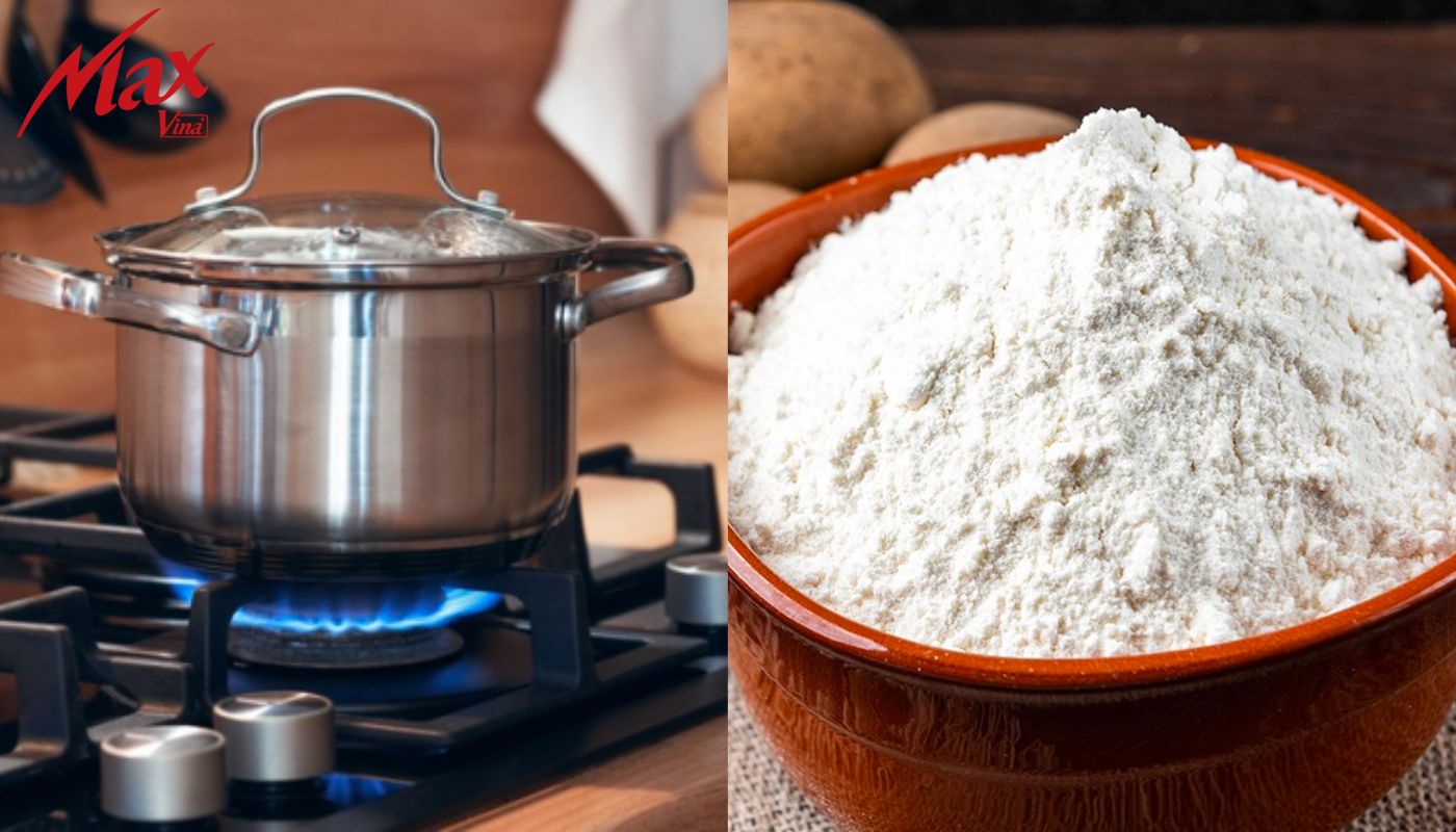 không nên để tinh bột gần bếp ga
